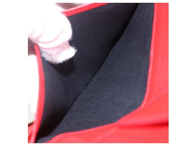 BALENCIAGA Langer Geldbeutel Emaille Rot 553884 Auth bs31472 - Ansicht 19