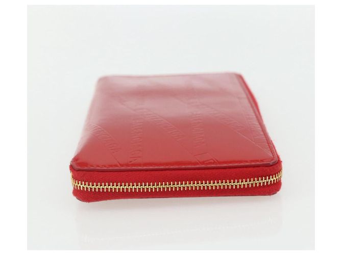 BALENCIAGA Langer Geldbeutel Emaille Rot 553884 Auth bs31472 - Ansicht 5