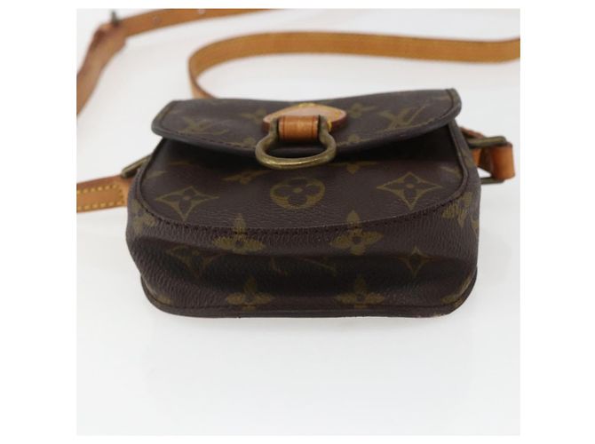 LOUIS VUITTON Borsa Monogram Bebe Monogram Saint Cloud M51245 LV Auth BA8103 Monogramma - vista 5
