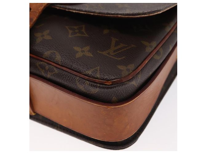 LOUIS VUITTON Borsa a Spalla Monogram Cartouchiere MM M51253 LV Auth BA8476 Monogramma - vista 16