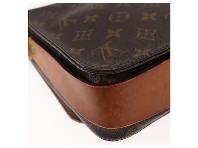 LOUIS VUITTON Borsa a Spalla Monogram Cartouchiere MM M51253 LV Auth BA8476 Monogramma - vista 17