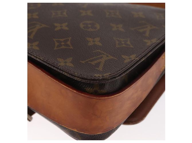 LOUIS VUITTON Borsa a Spalla Monogram Cartouchiere MM M51253 LV Auth BA8476 Monogramma - vista 18