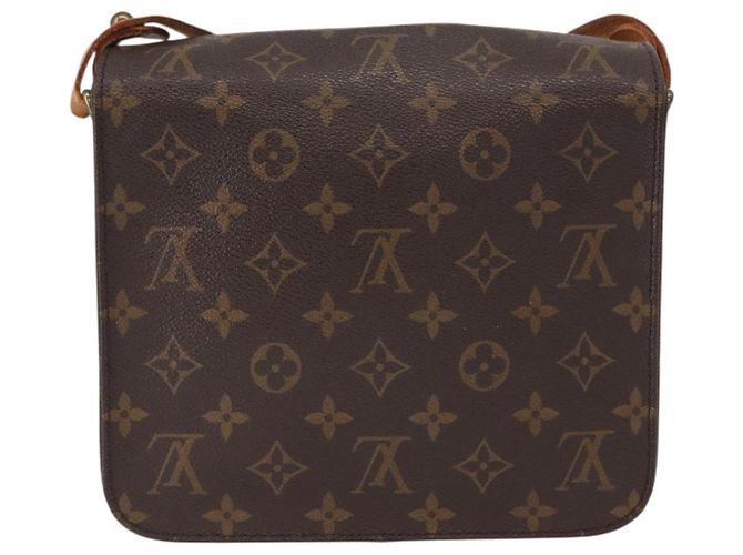 LOUIS VUITTON Borsa a Spalla Monogram Cartouchiere MM M51253 LV Auth BA8476 Monogramma - vista 2