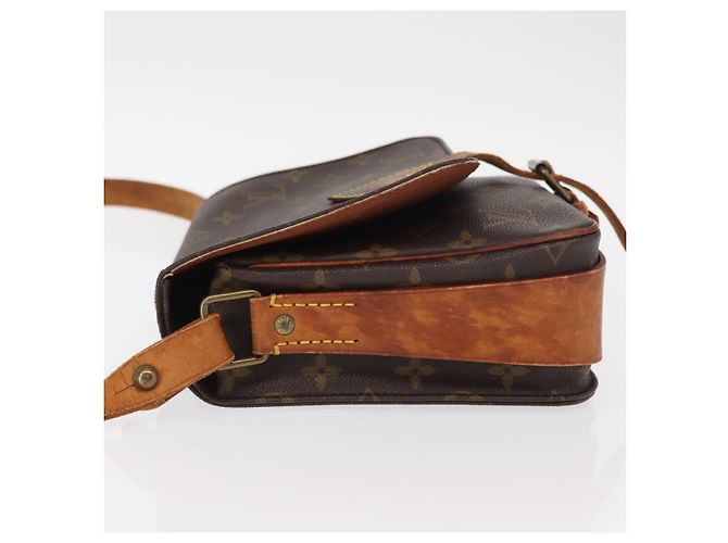 LOUIS VUITTON Borsa a Spalla Monogram Cartouchiere MM M51253 LV Auth BA8476 Monogramma - vista 4