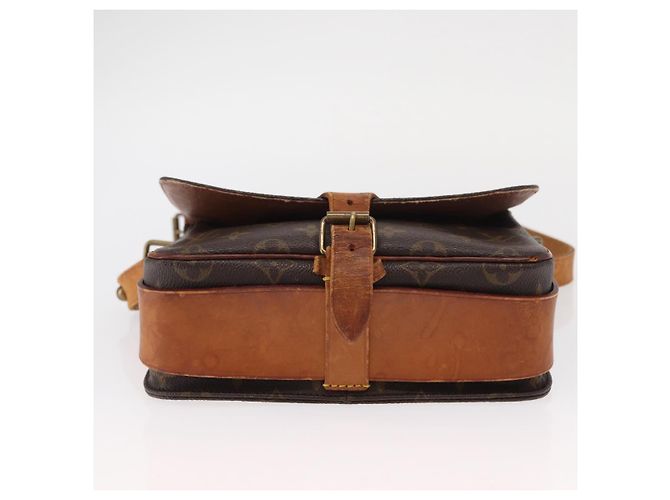 LOUIS VUITTON Borsa a Spalla Monogram Cartouchiere MM M51253 LV Auth BA8476 Monogramma - vista 5