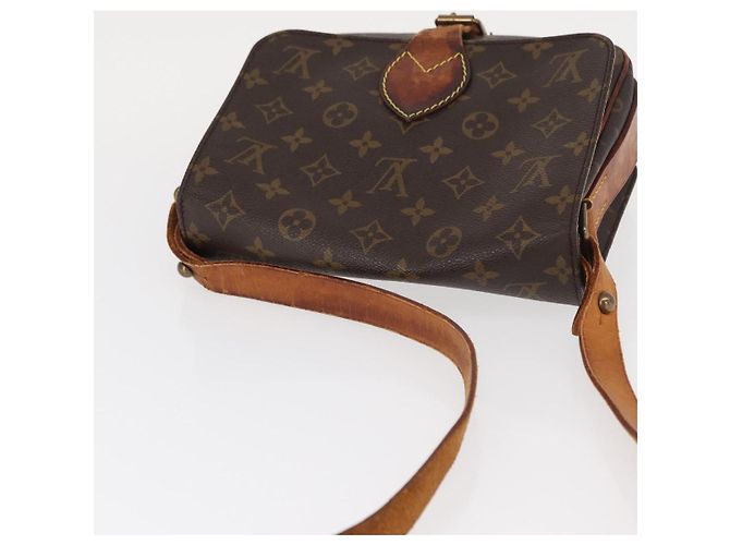 LOUIS VUITTON Borsa a Spalla Monogram Cartouchiere MM M51253 LV Auth BA8476 Monogramma - vista 6