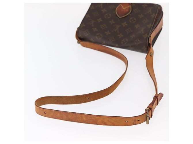 LOUIS VUITTON Borsa a Spalla Monogram Cartouchiere MM M51253 LV Auth BA8476 Monogramma - vista 7