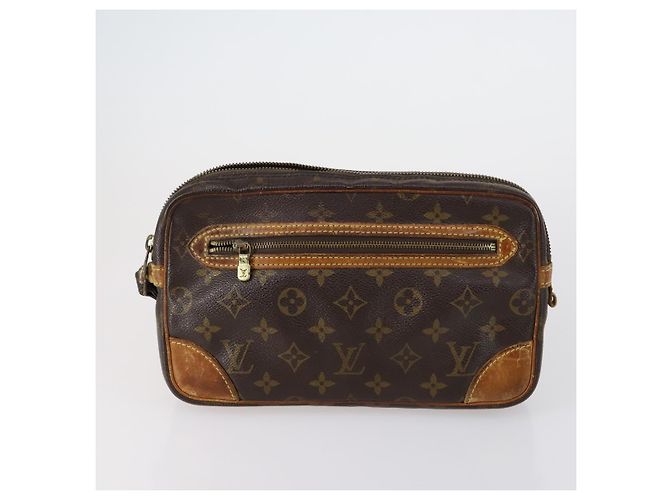 LOUIS VUITTON Borsa Clutch Monogram 2 Set LV Auth 154971 Monogramma - vista 2