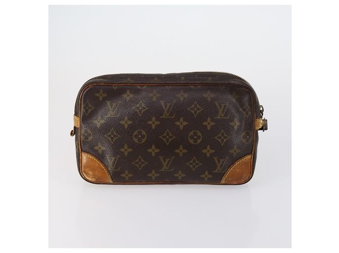 LOUIS VUITTON Borsa Clutch Monogram 2 Set LV Auth 154971 Monogramma - vista 3