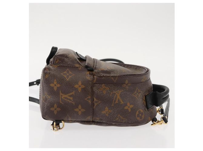 LOUIS VUITTON Monogram Palm Springs MINI Rucksack M44873 LV Auth 147442 Monogramm - Ansicht 3