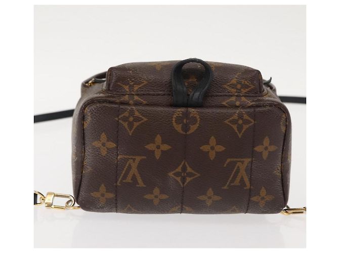 LOUIS VUITTON Monogram Palm Springs MINI Rucksack M44873 LV Auth 147442 Monogramm - Ansicht 5