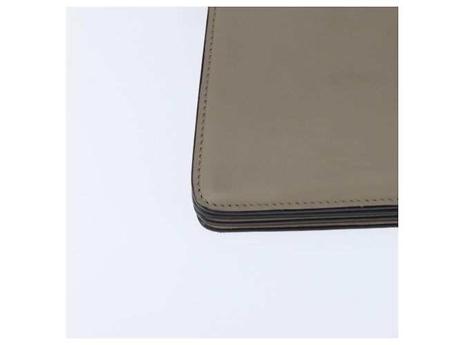 Chloé Borsa a Spalla Chloe Fay in Pelle Scamosciata Grigia e Oro Auth BA7076 Marrone D'oro - vista 15