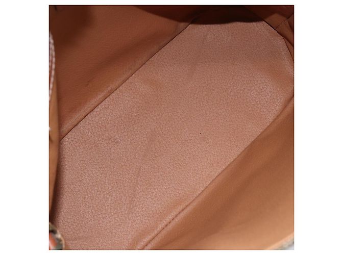 Céline Borsa a mano in tela Macadam CELINE in pelle PVC marrone e oro Auth ki6124 D'oro - vista 10