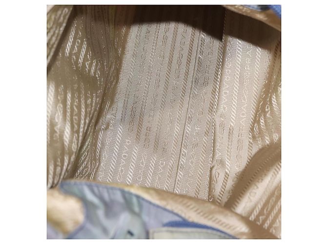 Borsa Tote PRADA Nylon 2way Viola Arancione Auth ki5999 Porpora - vista 11