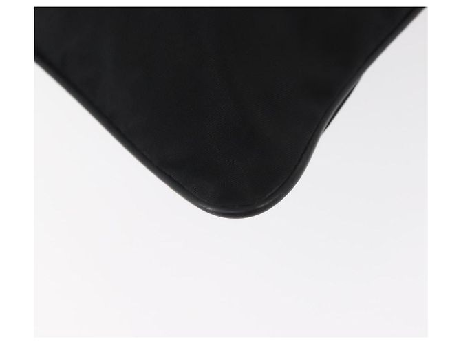 Borsa a Spalla PRADA in Nylon Nero Auth ep11334 - vista 14