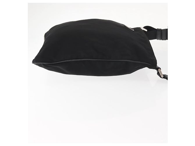Borsa a Spalla PRADA in Nylon Nero Auth ep11334 - vista 3