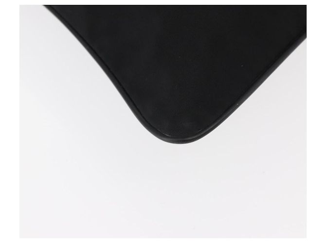 Borsa a Spalla PRADA in Nylon Nero Auth ep11334 - vista 9