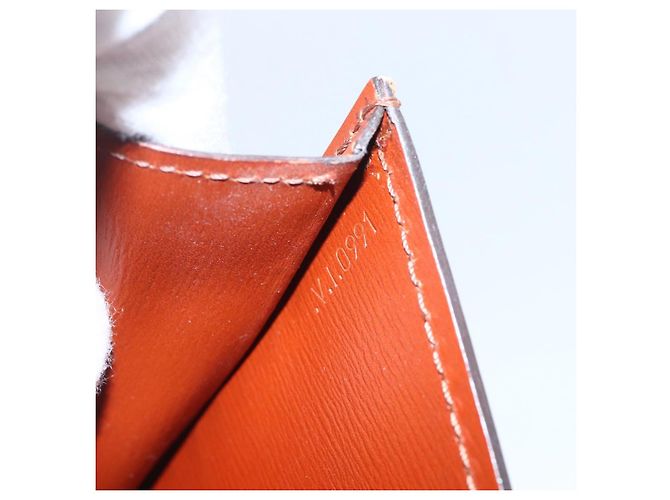 LOUIS VUITTON Bolso de Hombro Epi Prebourg Marrón M52563 LV Auth 157057 Castaño - vista 12