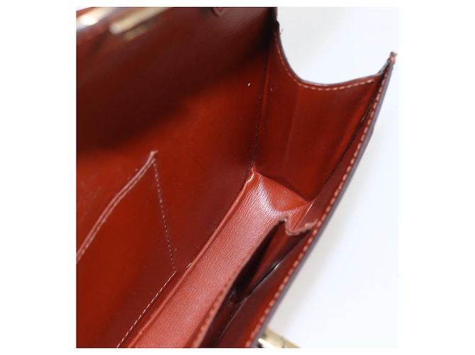 LOUIS VUITTON Bolso de Hombro Epi Prebourg Marrón M52563 LV Auth 157057 Castaño - vista 17