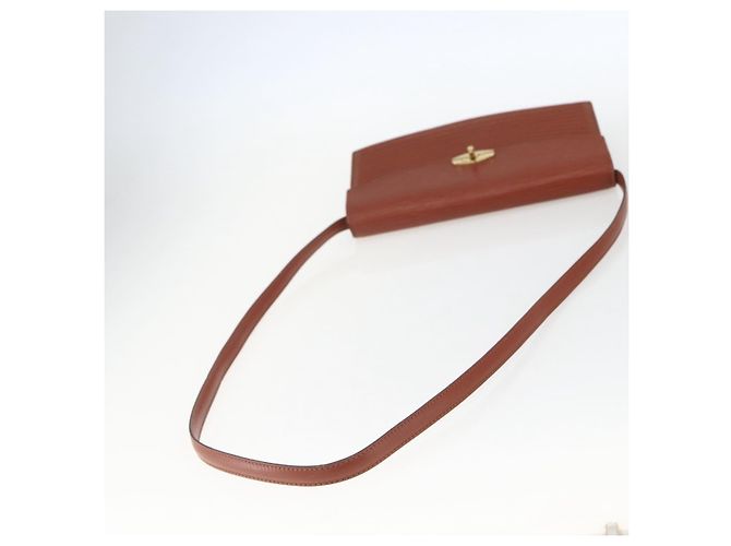LOUIS VUITTON Bolso de Hombro Epi Prebourg Marrón M52563 LV Auth 157057 Castaño - vista 7