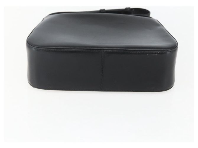 Gancini Schultertasche aus Leder Schwarz Gold Salvatore Ferragamo Auth 156984 Golden - Ansicht 5