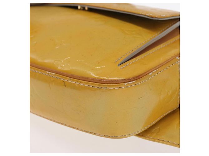 LOUIS VUITTON Marsupio Monogram Vernis Fulton Grigio M91041 LV Auth 157185 - vista 14