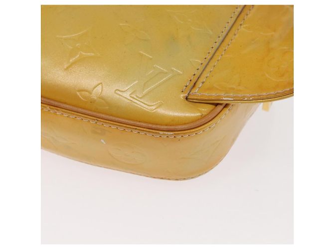 LOUIS VUITTON Marsupio Monogram Vernis Fulton Grigio M91041 LV Auth 157185 - vista 16