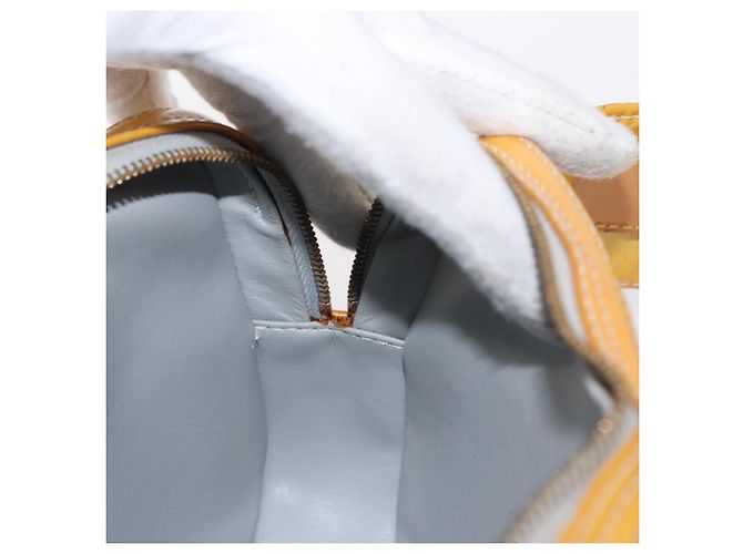 LOUIS VUITTON Marsupio Monogram Vernis Fulton Grigio M91041 LV Auth 157185 - vista 19