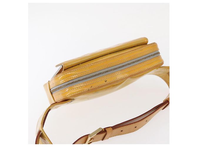 LOUIS VUITTON Marsupio Monogram Vernis Fulton Grigio M91041 LV Auth 157185 - vista 6