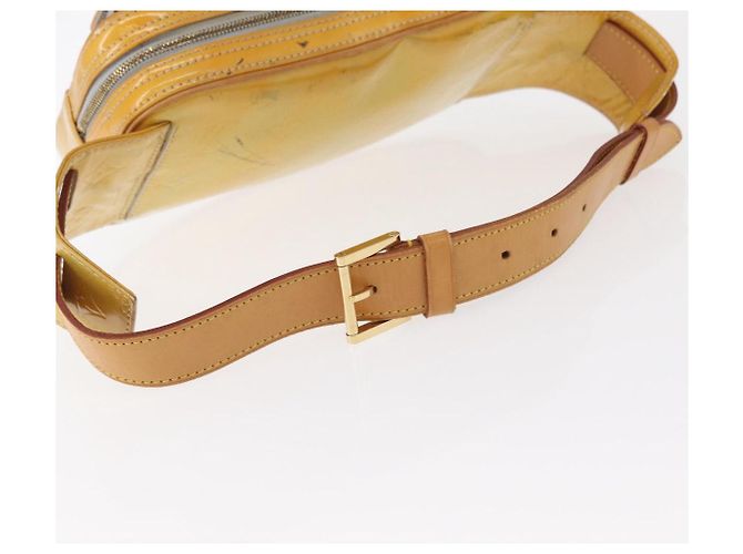 LOUIS VUITTON Marsupio Monogram Vernis Fulton Grigio M91041 LV Auth 157185 - vista 7