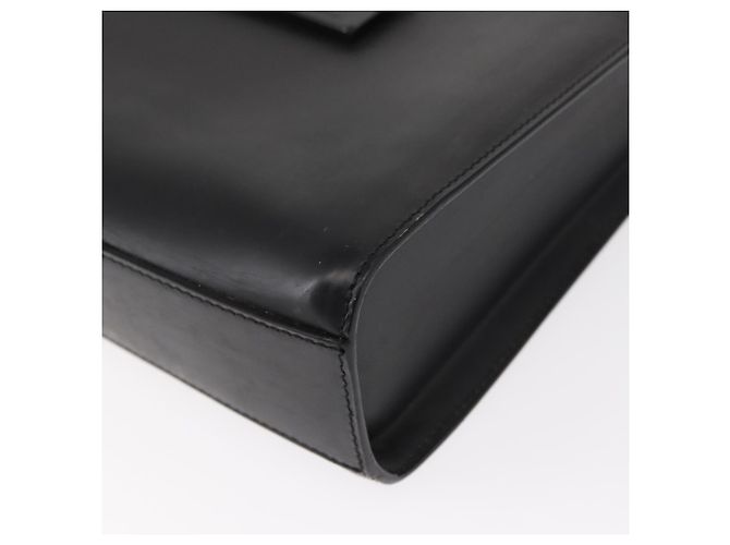 Borsa a Spalla in Pelle Nera e Argento GUCCI 001 3065 Auth ka767 Nero - vista 15