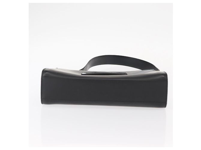 Borsa a Spalla in Pelle Nera e Argento GUCCI 001 3065 Auth ka767 Nero - vista 5