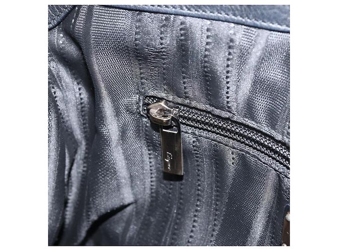 Borsa a mano in pelle nera Salvatore Ferragamo Auth 156381V Nero - vista 21