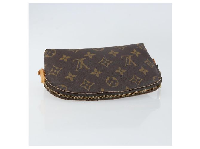 LOUIS VUITTON Pochette Cosmetica Monogram PM Pouch M43998 LV Auth BA8499 Monogramma - vista 5