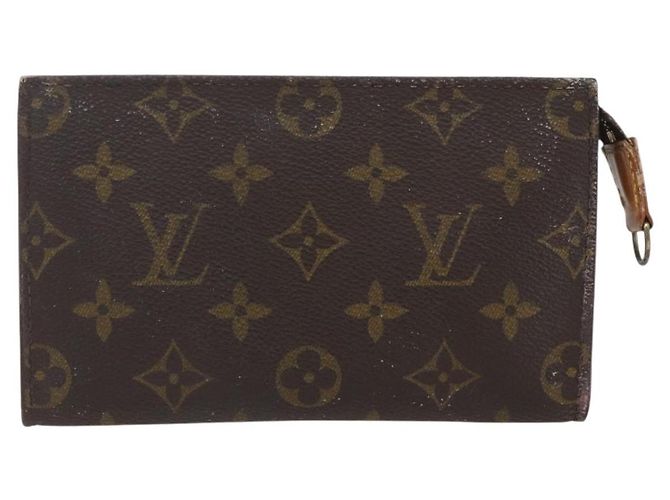 LOUIS VUITTON Monogram Bucket PM Accessory Pouch LV Auth ka755 - view 13
