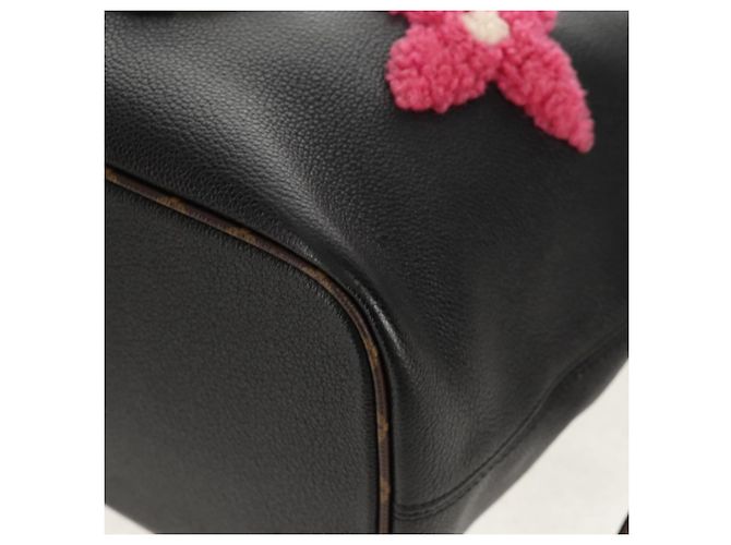 LOUIS VUITTON Borsa Tote Neverfull MM Monogram Teddy Nera M56960 LV Auth fm4970SM Nero Monogramma - vista 15