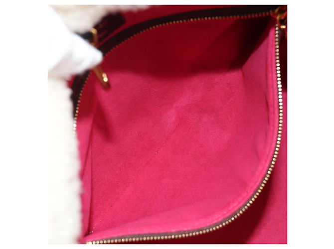 LOUIS VUITTON Borsa Tote Neverfull MM Monogram Teddy Nera M56960 LV Auth fm4970SM Nero Monogramma - vista 34