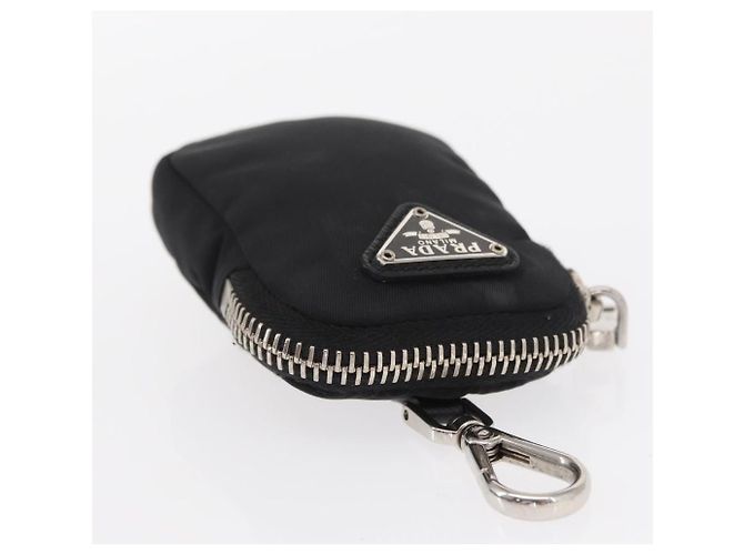 PRADA Re-Edition 2005 Borsa a Spalla Nylon 2in1 Nero Argento 1BH204 Auth 157130SAM - vista 28