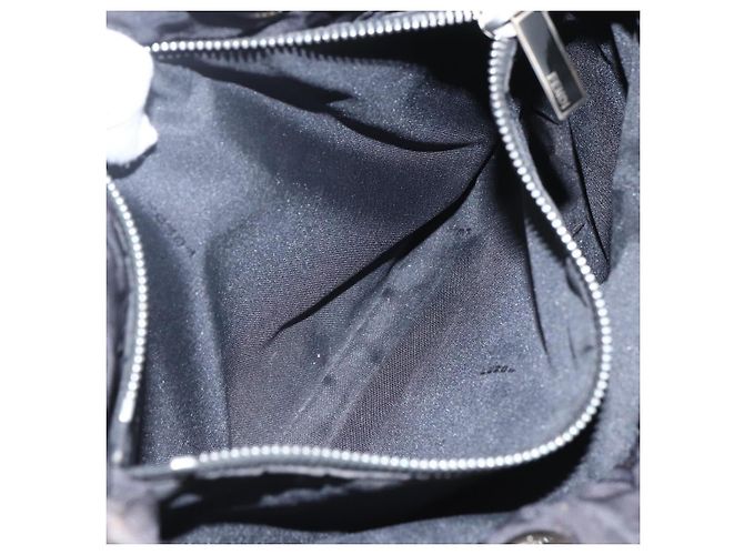 FENDI Zucca Canvas Handtasche Schwarz Auth ka757 - Ansicht 21