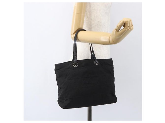 FENDI Zucca Canvas Handtasche Schwarz Auth ka757 - Ansicht 23