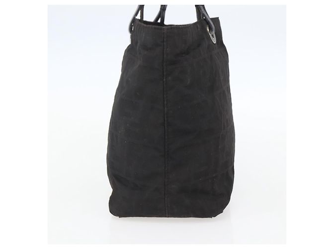 FENDI Zucca Canvas Handtasche Schwarz Auth ka757 - Ansicht 3