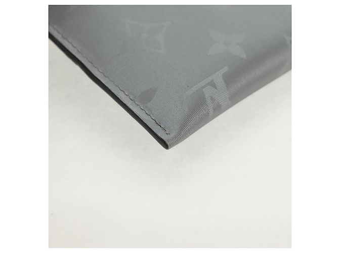 LOUIS VUITTON Pochette satellite Alpha Monogramma Argento M44178 LV Auth 156367M - vista 15