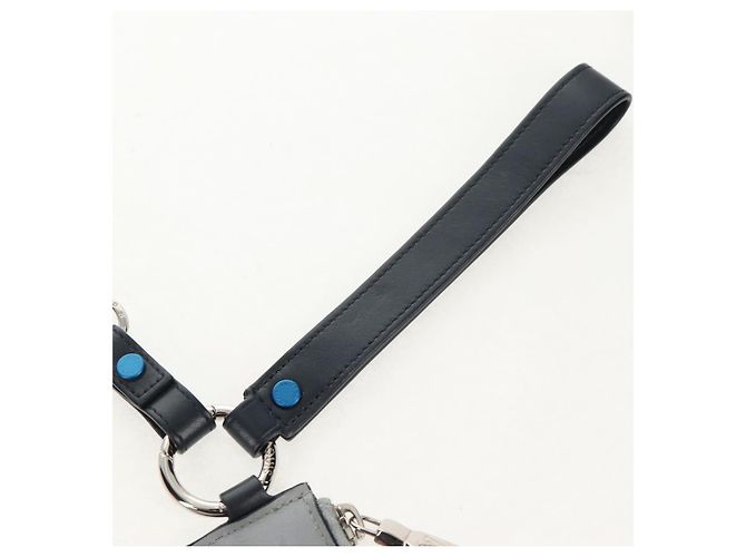 LOUIS VUITTON Pochette satellite Alpha Monogramma Argento M44178 LV Auth 156367M - vista 8