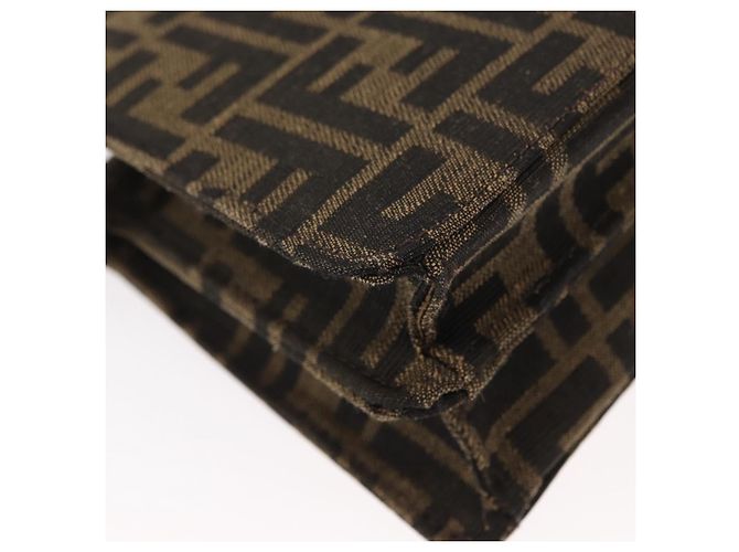 Zucca Borsa Peek A Boo 2way FENDI Pokmon Fragment Collaboration Marrone Auth 146549SM Nero Argento - vista 17