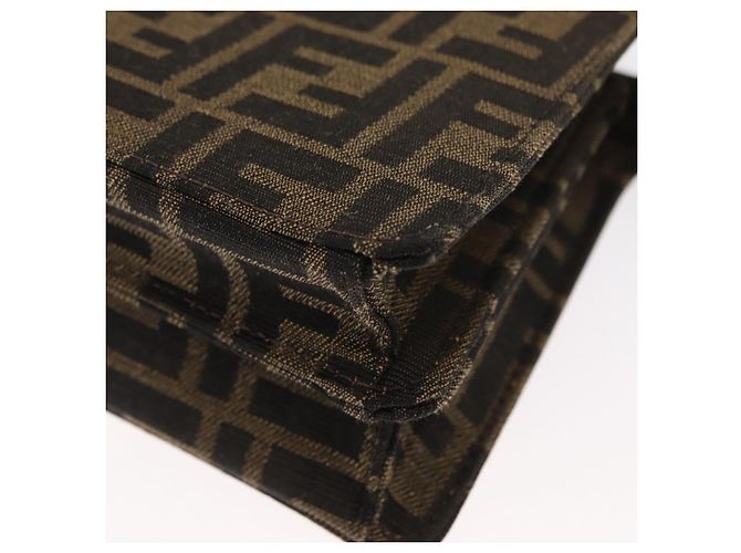 Zucca Borsa Peek A Boo 2way FENDI Pokmon Fragment Collaboration Marrone Auth 146549SM Nero Argento - vista 18