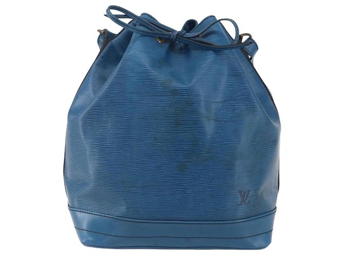 LOUIS VUITTON Borsa a Spalla Epi Noe Blu Toledo M44005 LV Auth 156330 - vista 13