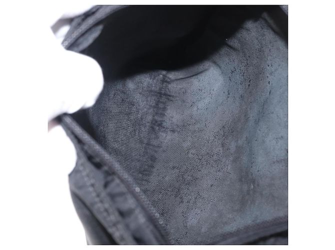 Borsa a Spalla PRADA Nylon Nero Argento Autentica 153649 - vista 11