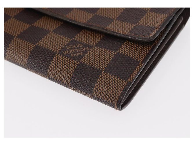 LOUIS VUITTON Sarah Langbörse Damier Ebene N60491 LV Auth 153662 - Ansicht 14