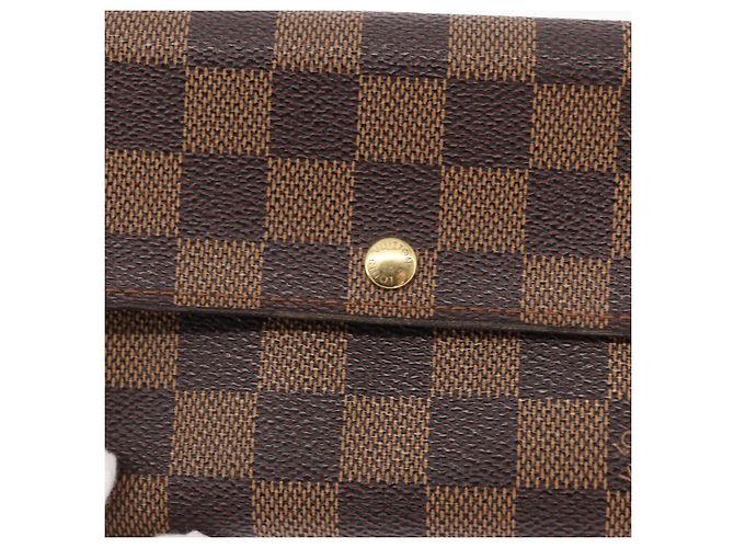 LOUIS VUITTON Sarah Langbörse Damier Ebene N60491 LV Auth 153662 - Ansicht 17