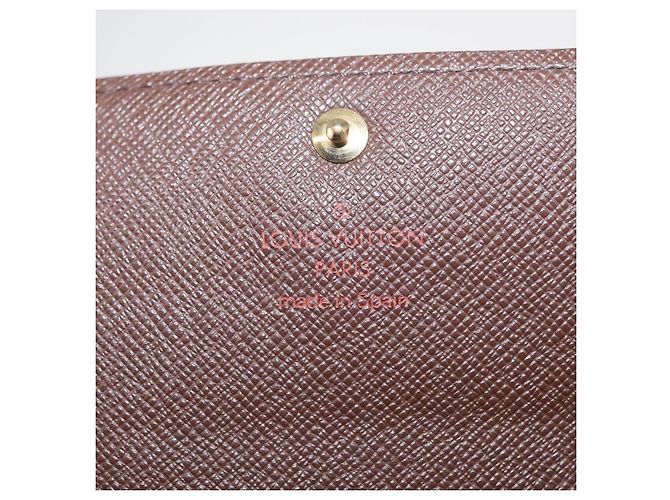LOUIS VUITTON Sarah Langbörse Damier Ebene N60491 LV Auth 153662 - Ansicht 18